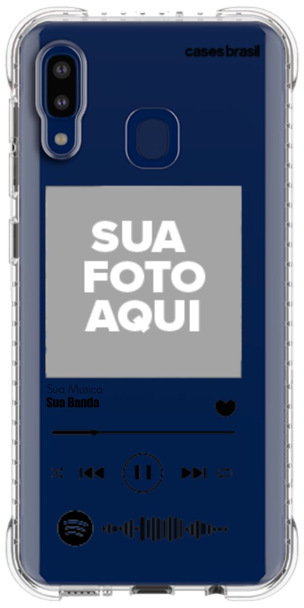 Capinha para Celular Polaroid com Sua Música