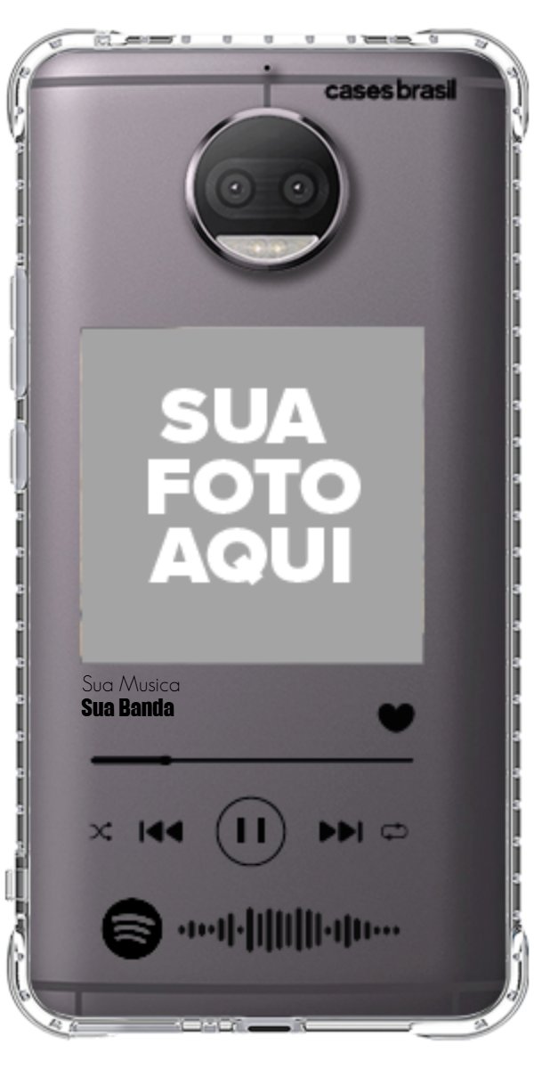 Capinha para Celular Polaroid com Sua Música
