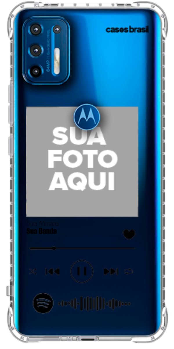 Capinha para Celular Polaroid com Sua Música
