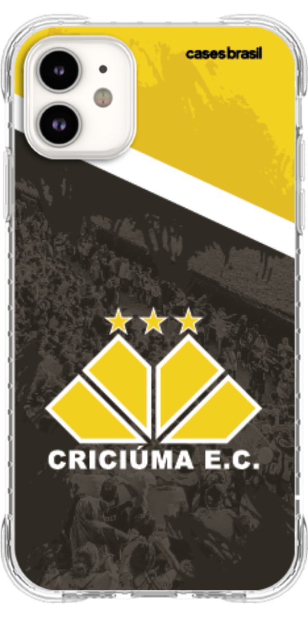 Capinha para Celular Criciúma Estampa Oficial 02