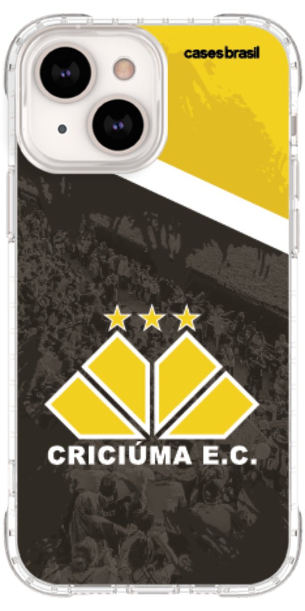 Capinha para Celular Criciúma Estampa Oficial 02
