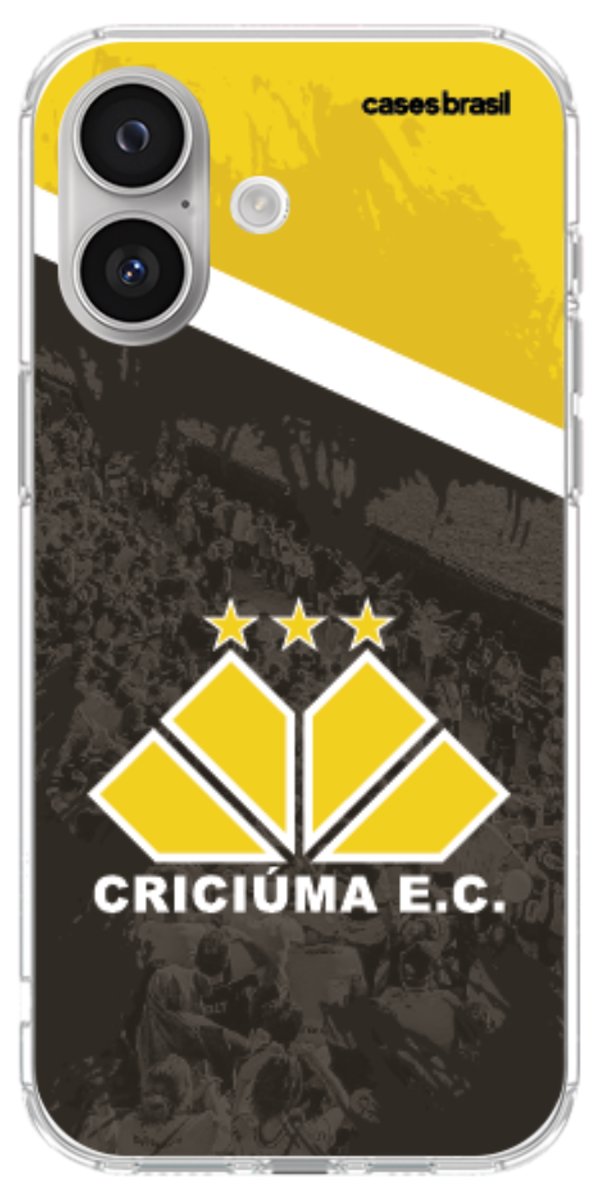 Capinha para Celular Criciúma Estampa Oficial 02