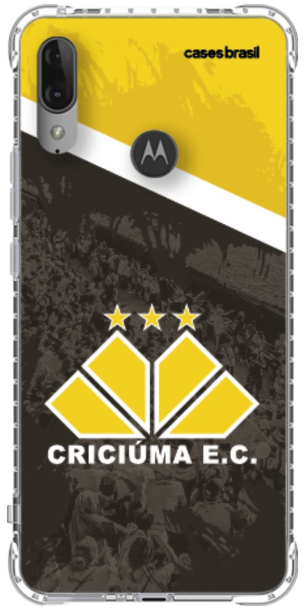 Capinha para Celular Criciúma Estampa Oficial 02