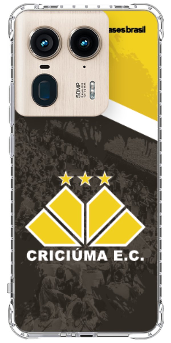 Capinha para Celular Criciúma Estampa Oficial 02