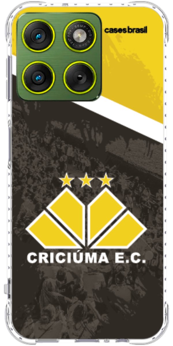 Capinha para Celular Criciúma Estampa Oficial 02