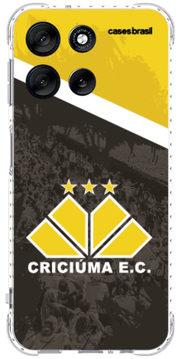 Capinha para Celular Criciúma Estampa Oficial 02