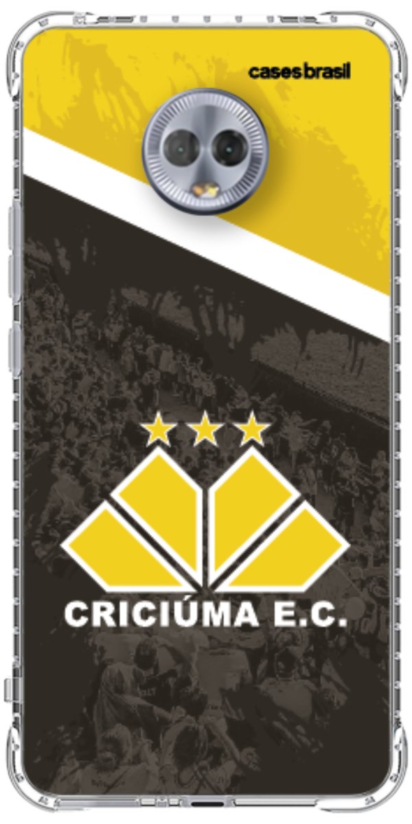 Capinha para Celular Criciúma Estampa Oficial 02