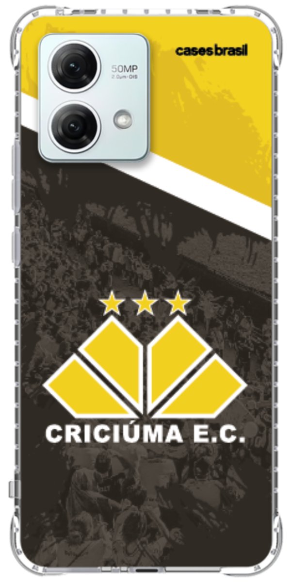 Capinha para Celular Criciúma Estampa Oficial 02