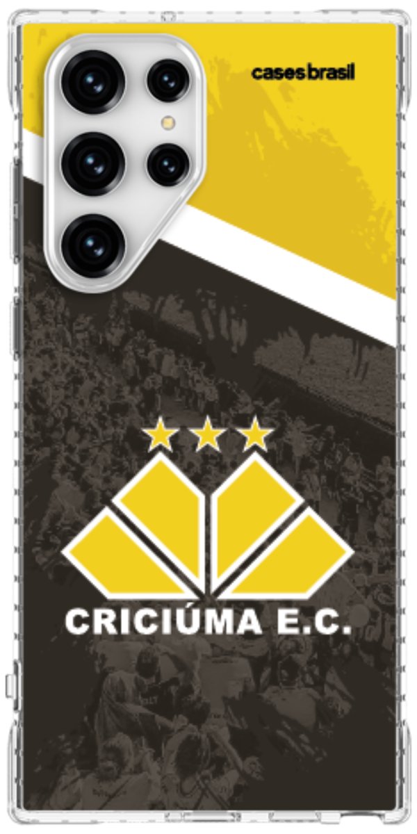 Capinha para Celular Criciúma Estampa Oficial 02