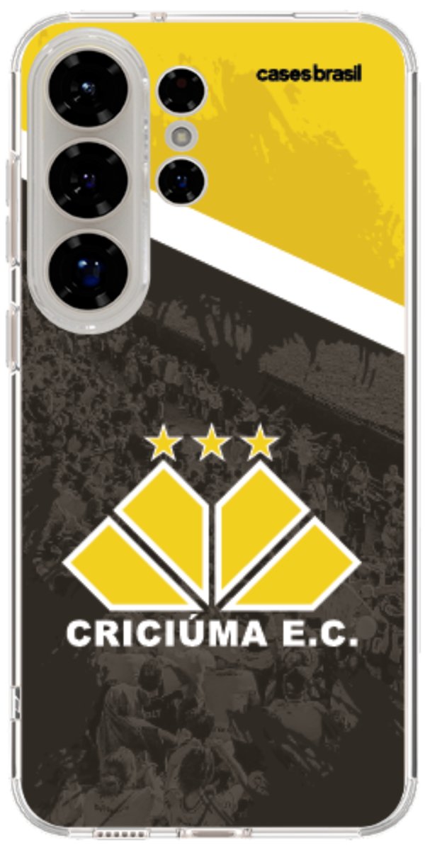 Capinha para Celular Criciúma Estampa Oficial 02