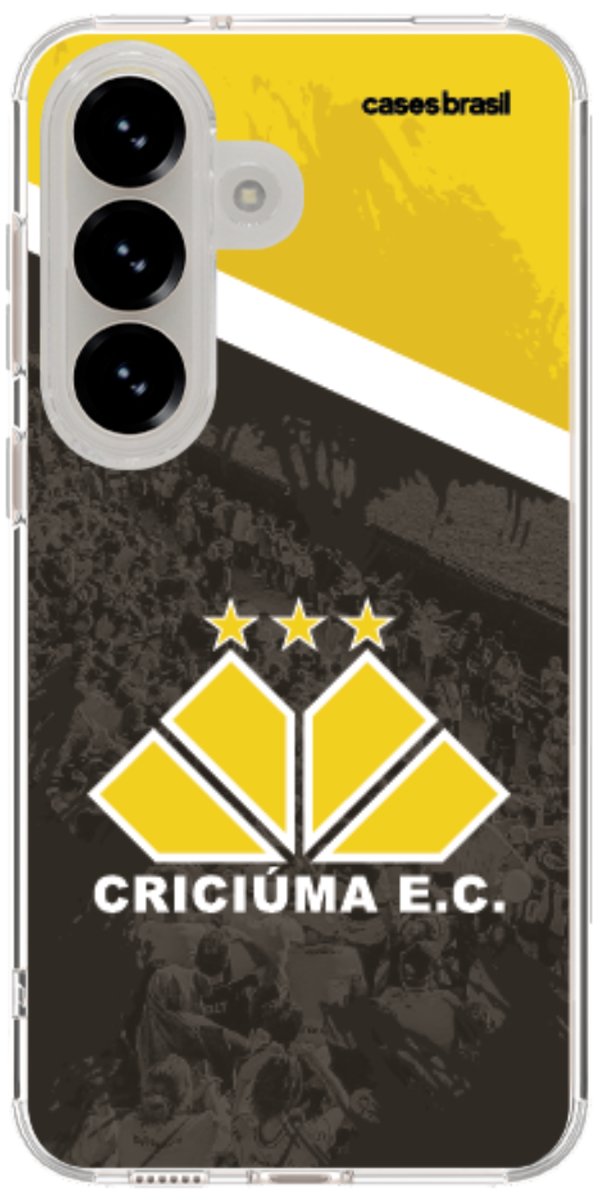 Capinha para Celular Criciúma Estampa Oficial 02