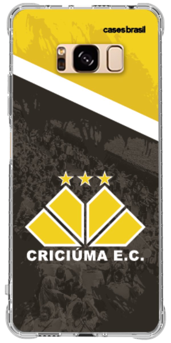 Capinha para Celular Criciúma Estampa Oficial 02