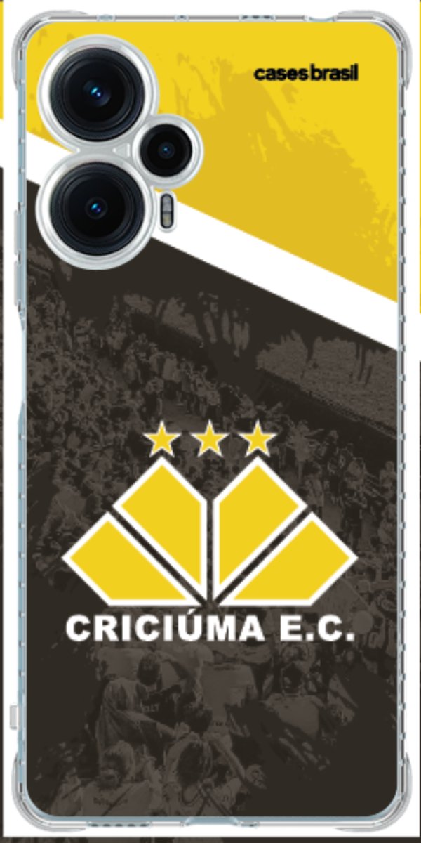 Capinha para Celular Criciúma Estampa Oficial 02