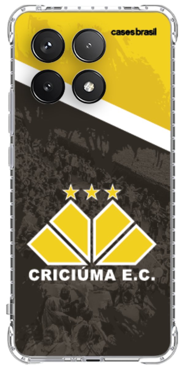 Capinha para Celular Criciúma Estampa Oficial 02