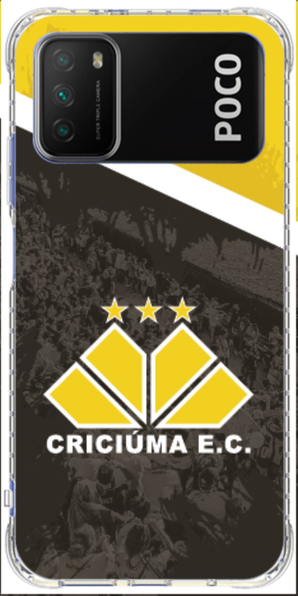 Capinha para Celular Criciúma Estampa Oficial 02