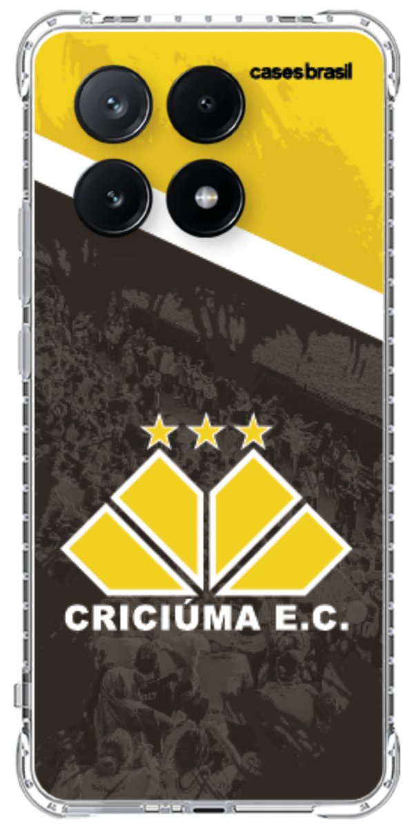 Capinha para Celular Criciúma Estampa Oficial 02