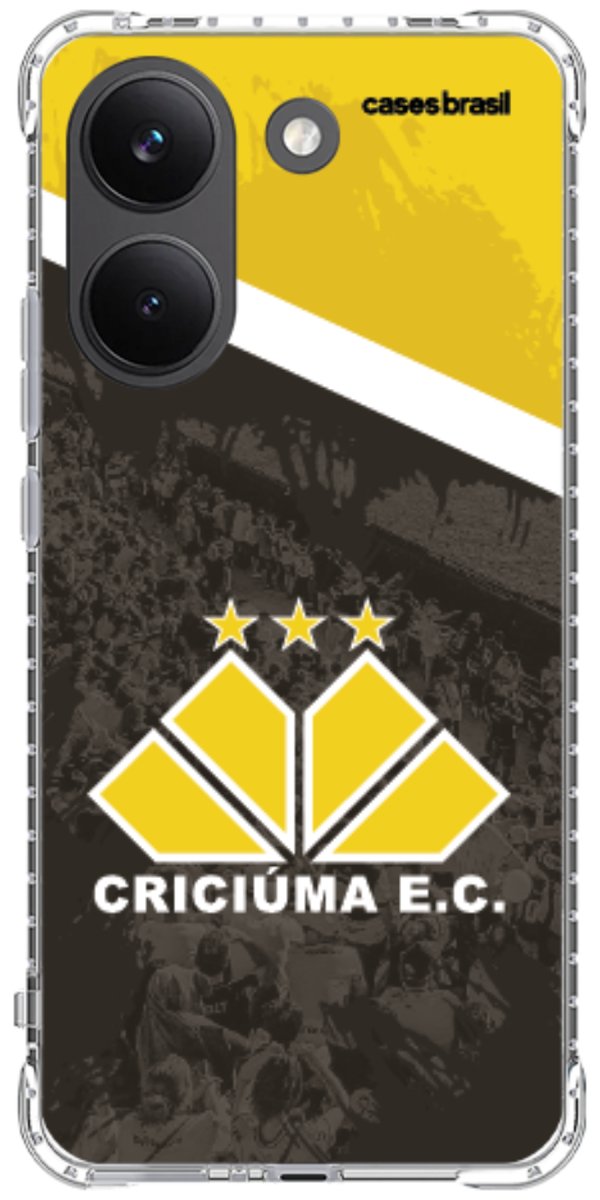 Capinha para Celular Criciúma Estampa Oficial 02