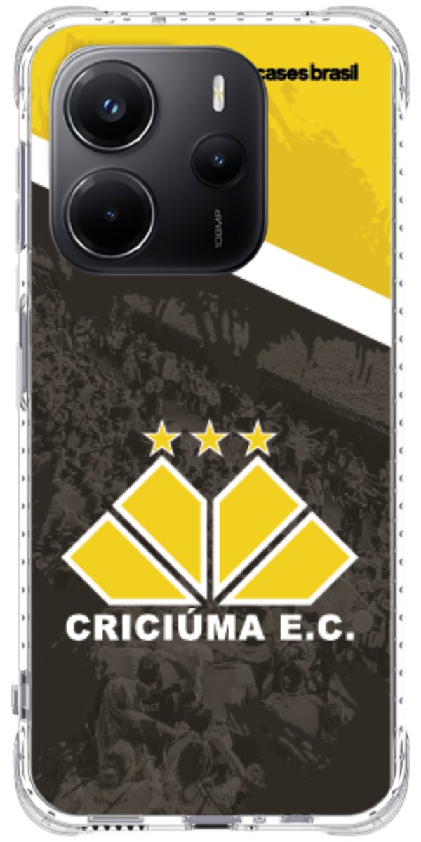 Capinha para Celular Criciúma Estampa Oficial 02
