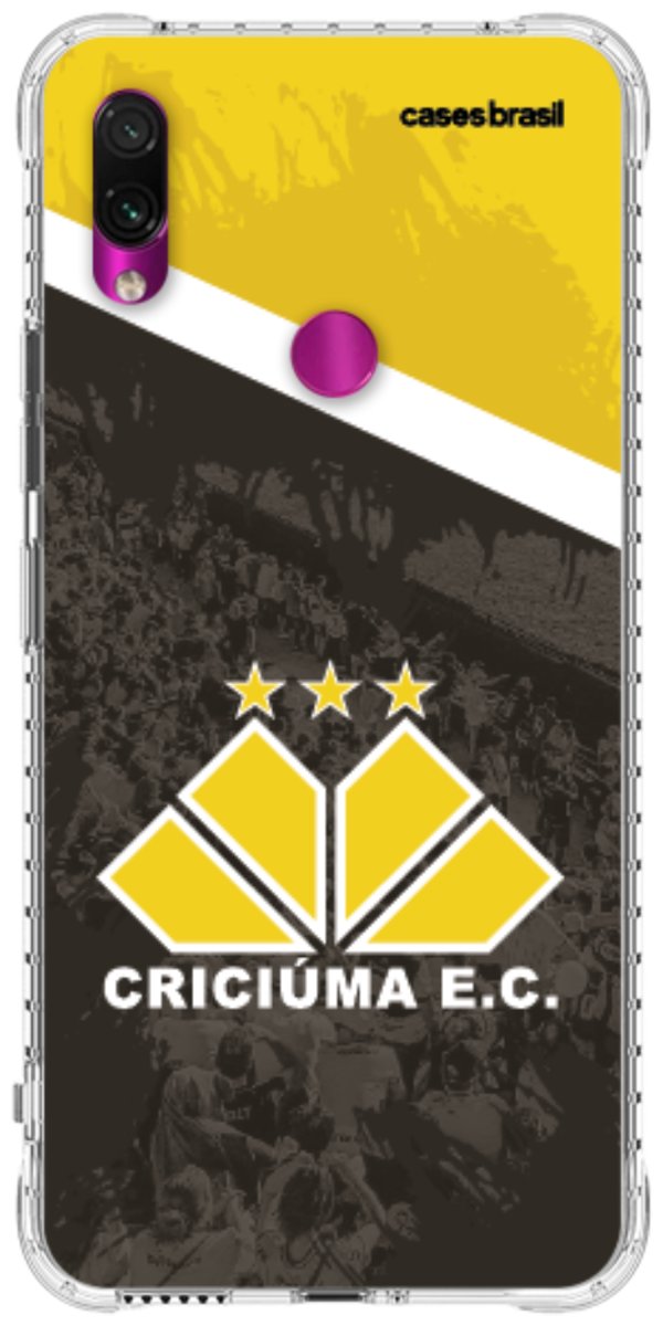 Capinha para Celular Criciúma Estampa Oficial 02