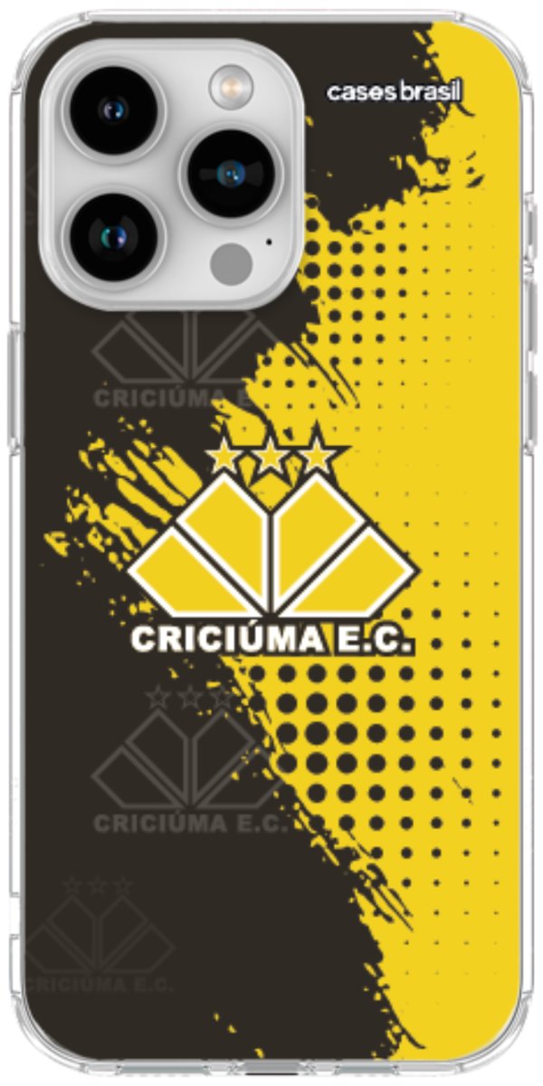 Capinha para celular Criciúma Estampa Oficial 02