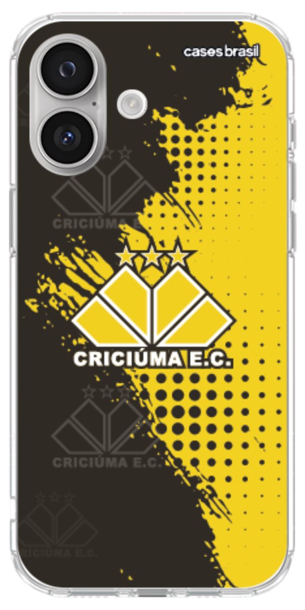 Capinha para celular Criciúma Estampa Oficial 02