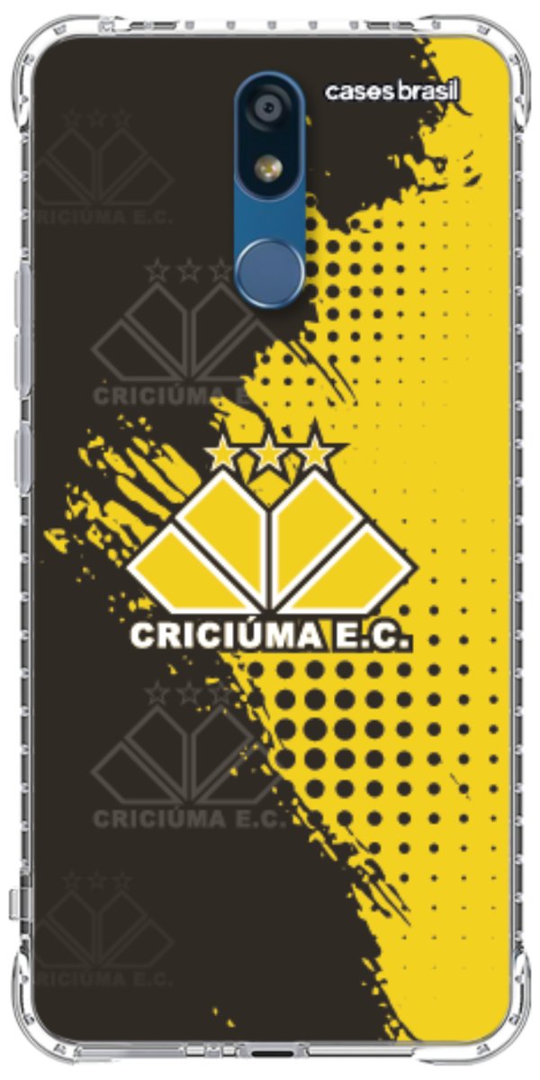 Capinha para celular Criciúma Estampa Oficial 02