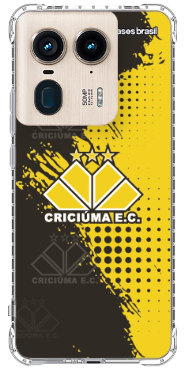 Capinha para celular Criciúma Estampa Oficial 02