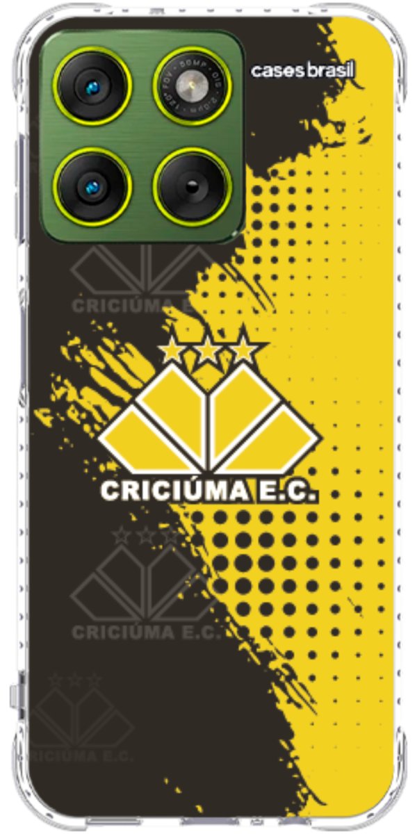 Capinha para celular Criciúma Estampa Oficial 02