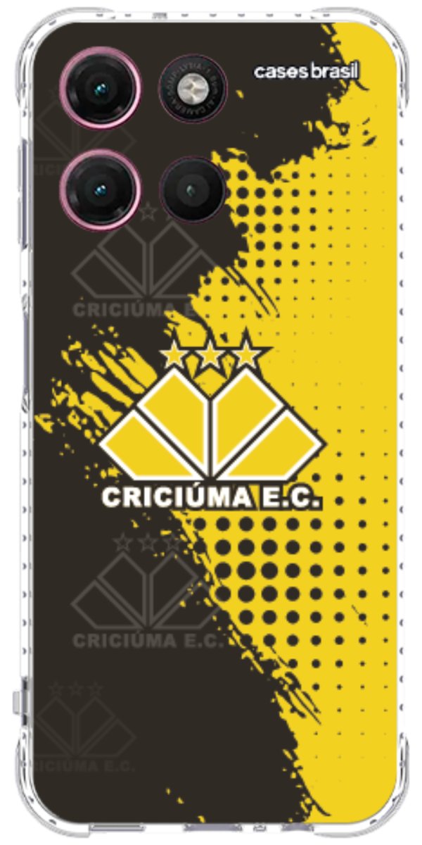 Capinha para celular Criciúma Estampa Oficial 02