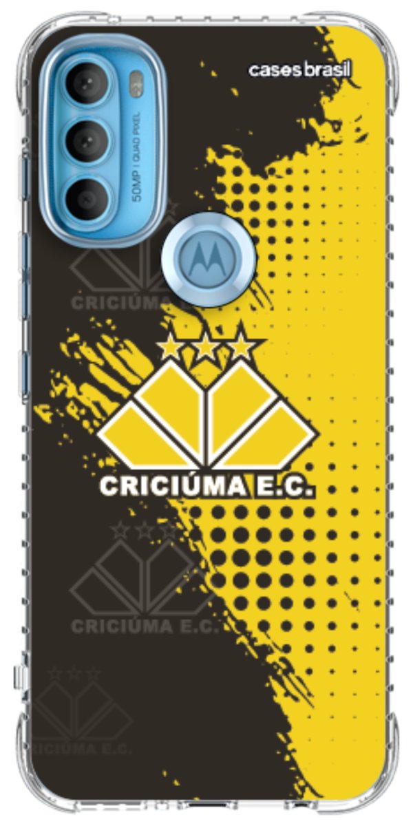Capinha para celular Criciúma Estampa Oficial 02