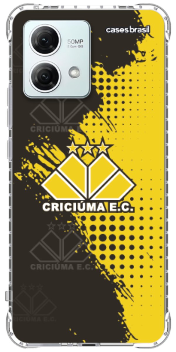Capinha para celular Criciúma Estampa Oficial 02
