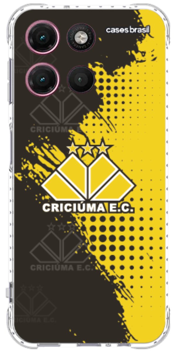 Capinha para celular Criciúma Estampa Oficial 02