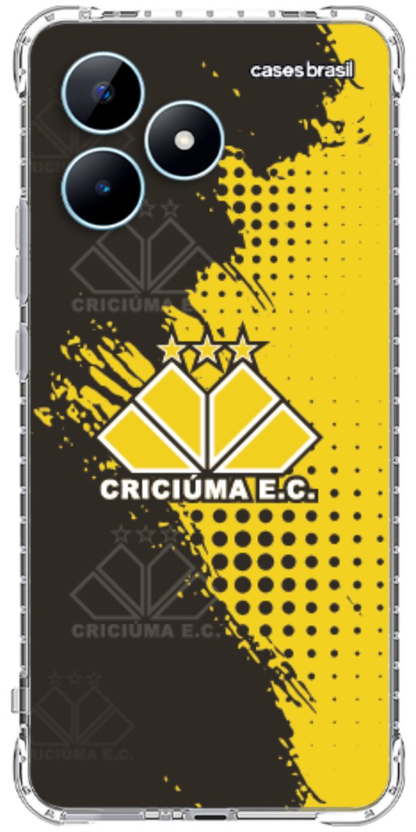 Capinha para celular Criciúma Estampa Oficial 02