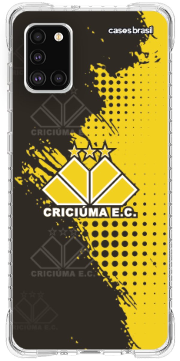 Capinha para celular Criciúma Estampa Oficial 02