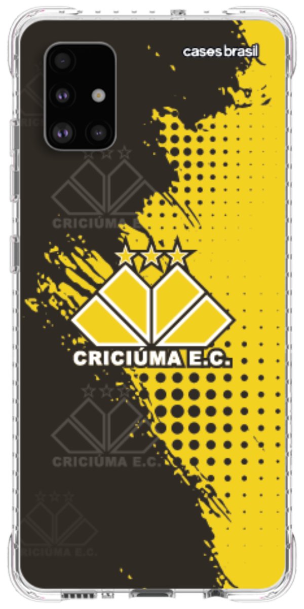 Capinha para celular Criciúma Estampa Oficial 02
