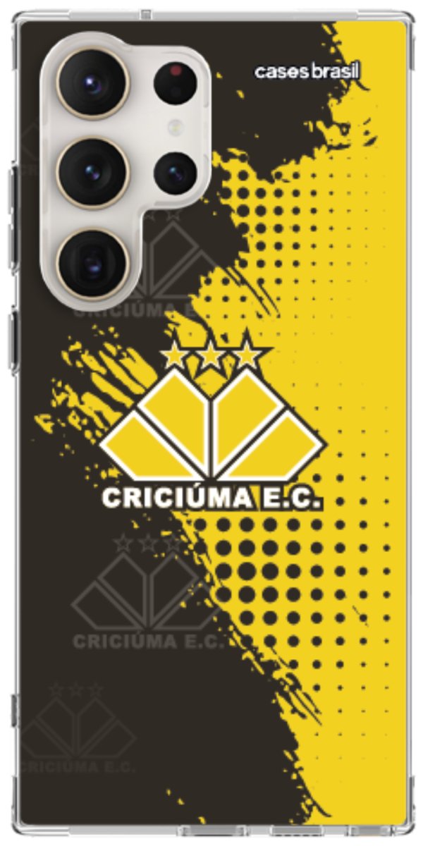Capinha para celular Criciúma Estampa Oficial 02