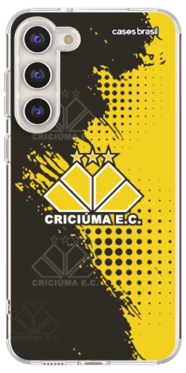 Capinha para celular Criciúma Estampa Oficial 02