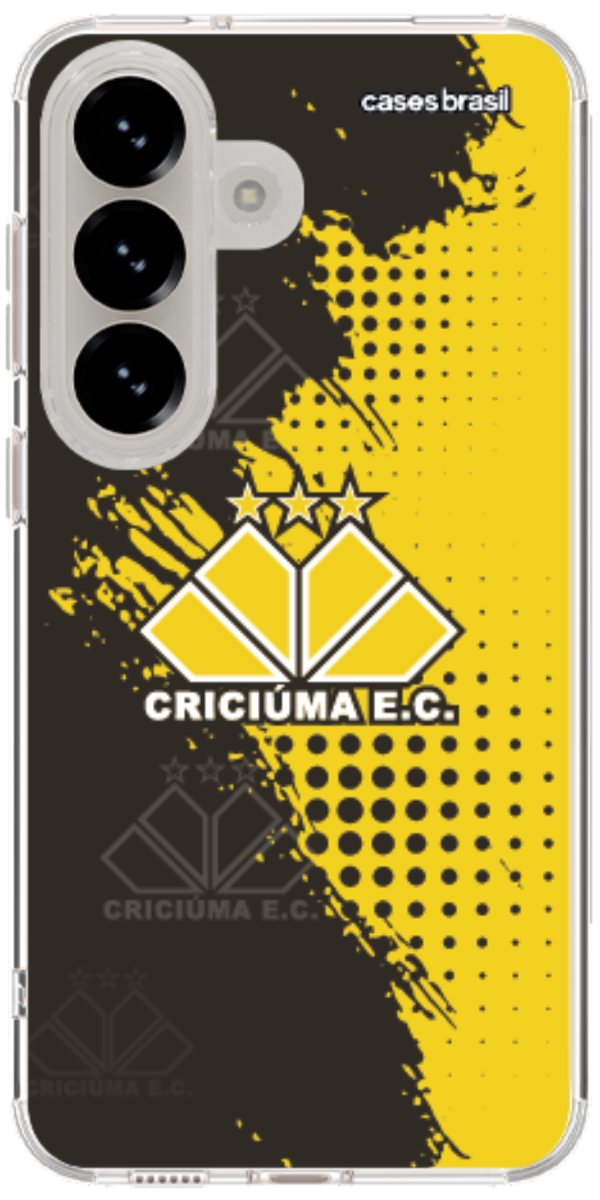 Capinha para celular Criciúma Estampa Oficial 02