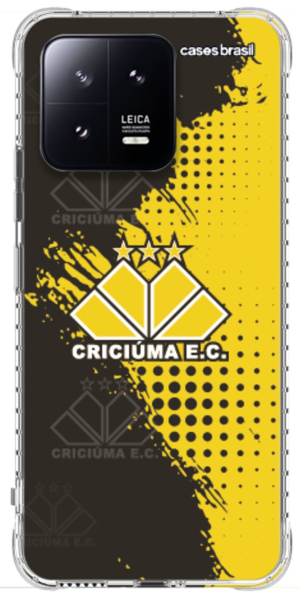 Capinha para celular Criciúma Estampa Oficial 02