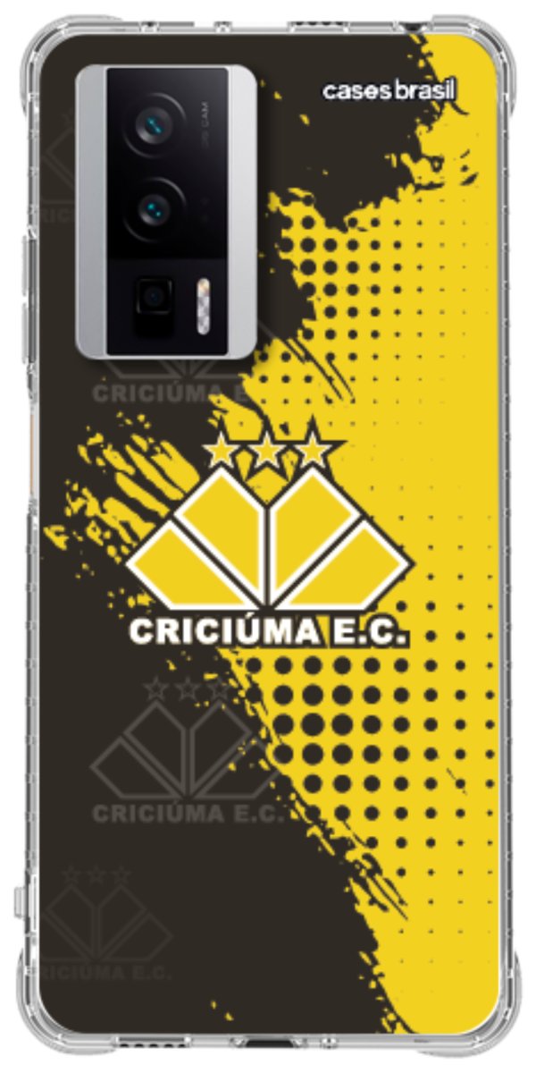 Capinha para celular Criciúma Estampa Oficial 02