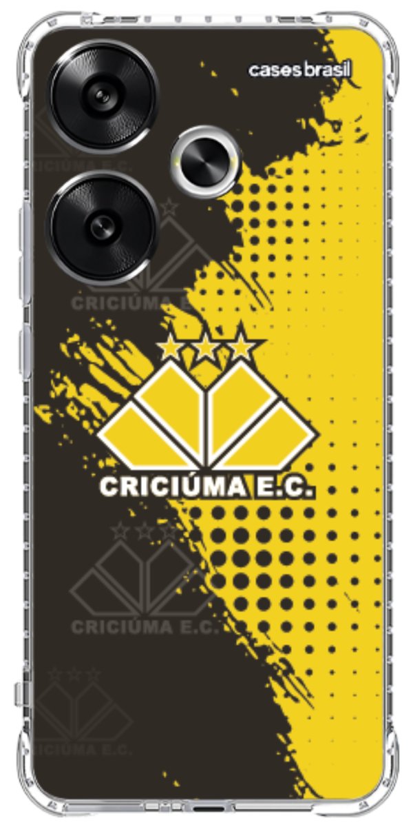 Capinha para celular Criciúma Estampa Oficial 02