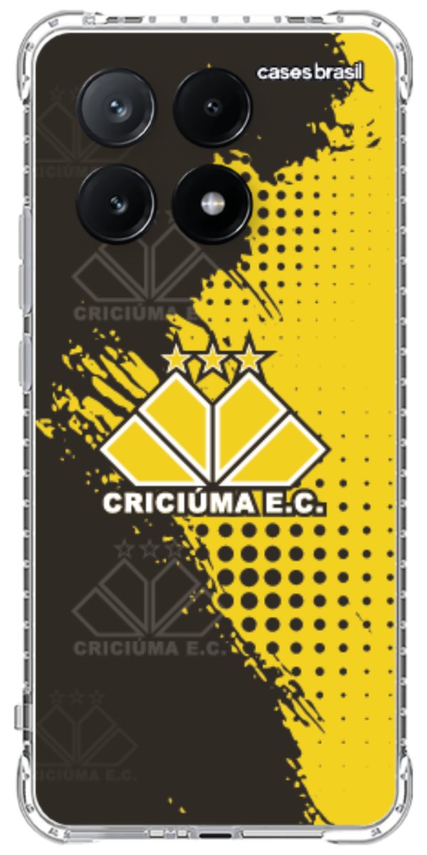 Capinha para celular Criciúma Estampa Oficial 02