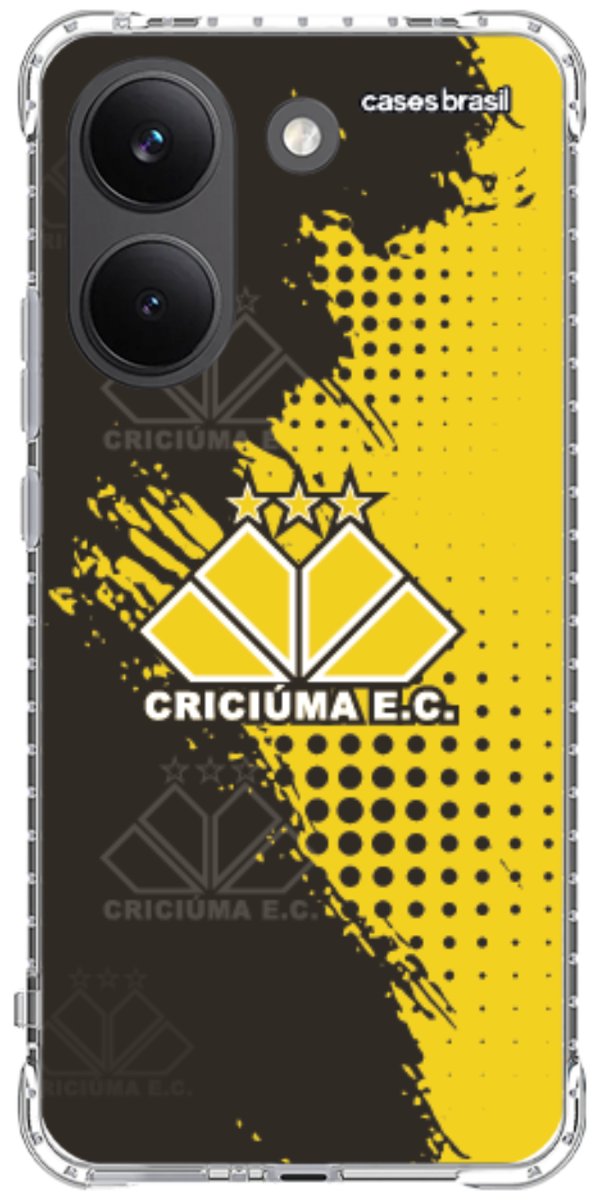 Capinha para celular Criciúma Estampa Oficial 02