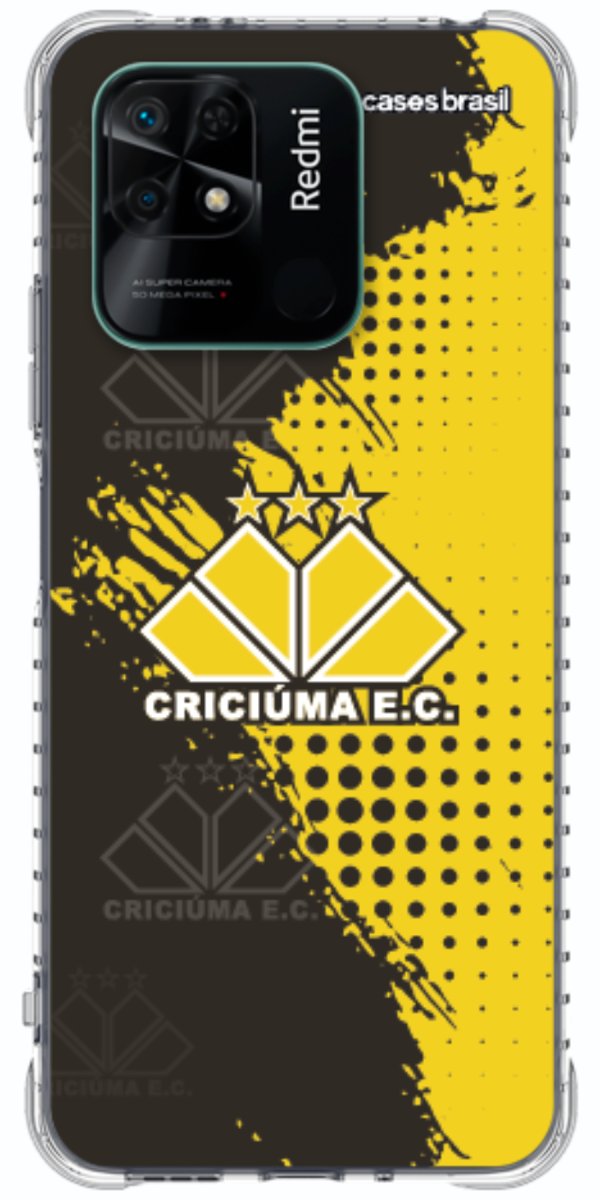 Capinha para celular Criciúma Estampa Oficial 02