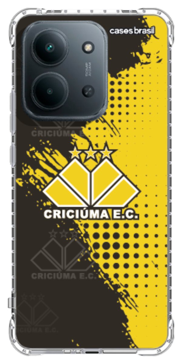 Capinha para celular Criciúma Estampa Oficial 02