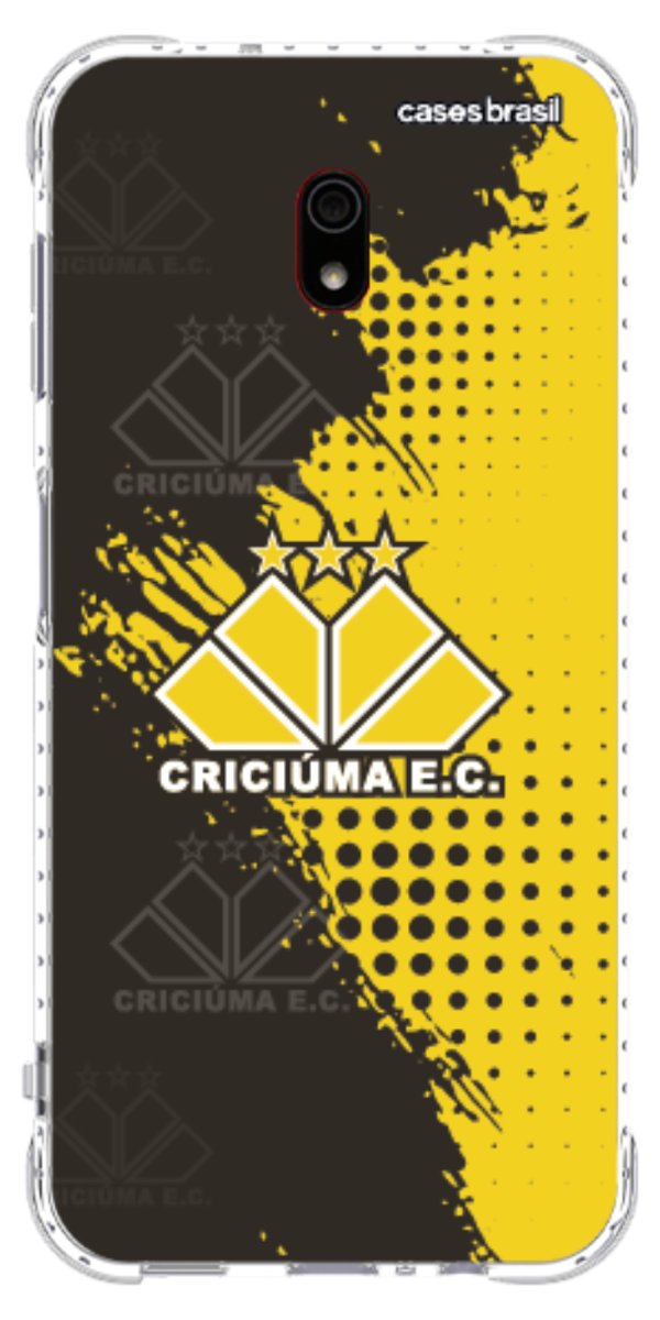 Capinha para celular Criciúma Estampa Oficial 02