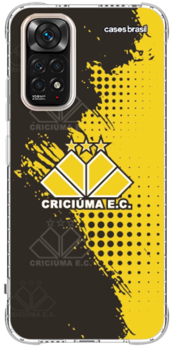 Capinha para celular Criciúma Estampa Oficial 02