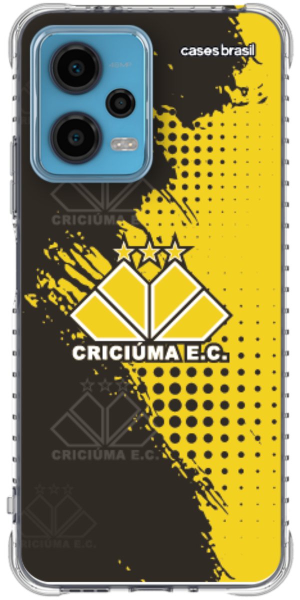 Capinha para celular Criciúma Estampa Oficial 02