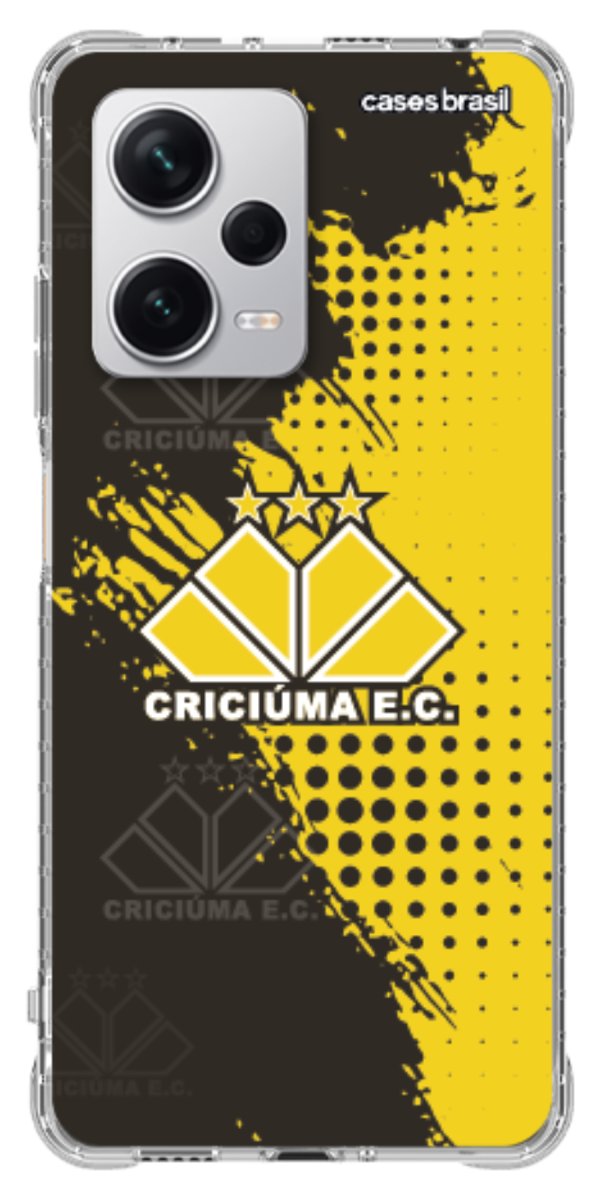 Capinha para celular Criciúma Estampa Oficial 02