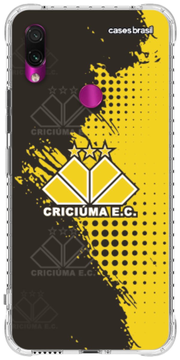Capinha para celular Criciúma Estampa Oficial 02